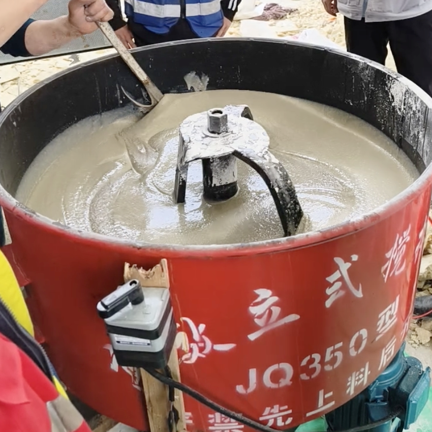 广宁汽轮机余热压缩机导热油设备底座耐高温环氧树脂灌浆料